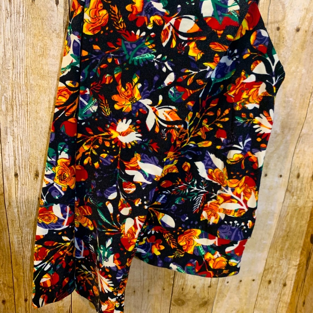 Lularoe leggings: rainbow floral